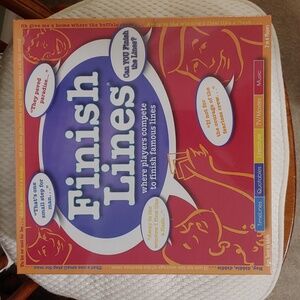 Unopened Game Finish Lines